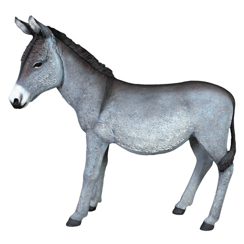 Donkey Statue (Gray) Donkey [ANI080044GRAYH] 499.99 Life Size